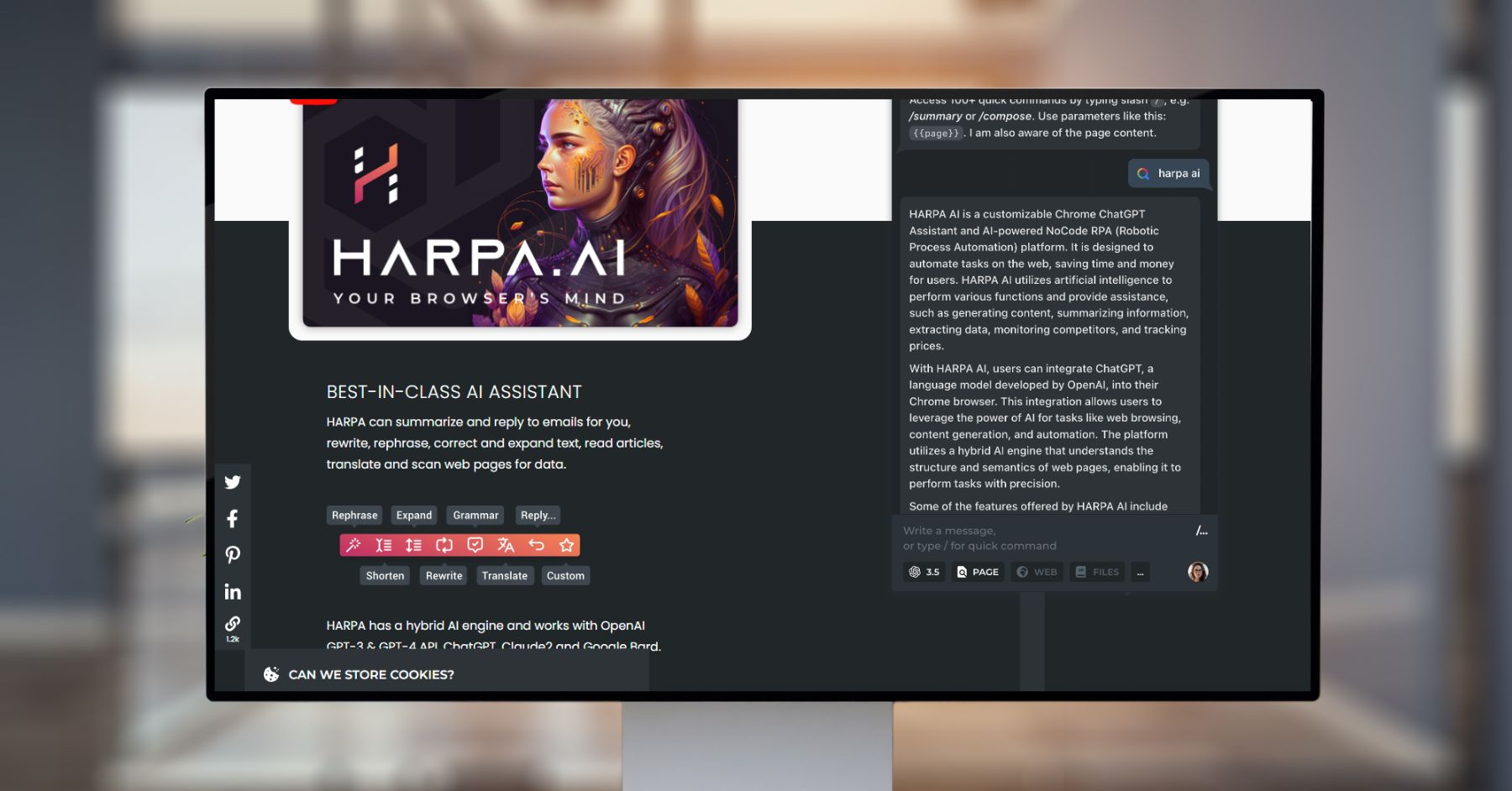HARPA AI: The Chrome Extension That Will Make You Fall in Love with ChatGPT and Web Automation