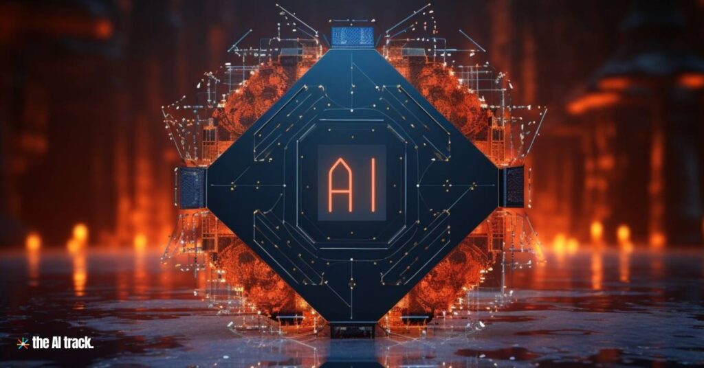 AI LOGO -Photo Generated by Midjourney for The AI Track