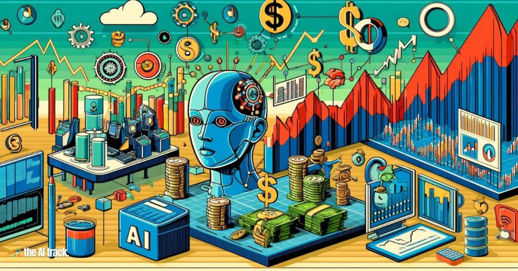 The Financial Investment in AI - Image generated by AI for The AI Track
