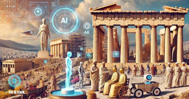 AI Ethics Framework by Aristotels Ethics - Photo Generated by AI for The AI Track