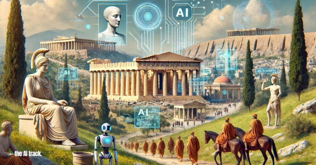 AI Ethics Framework by Aristotels Ethics- Photo Generated by AI for The AI Track