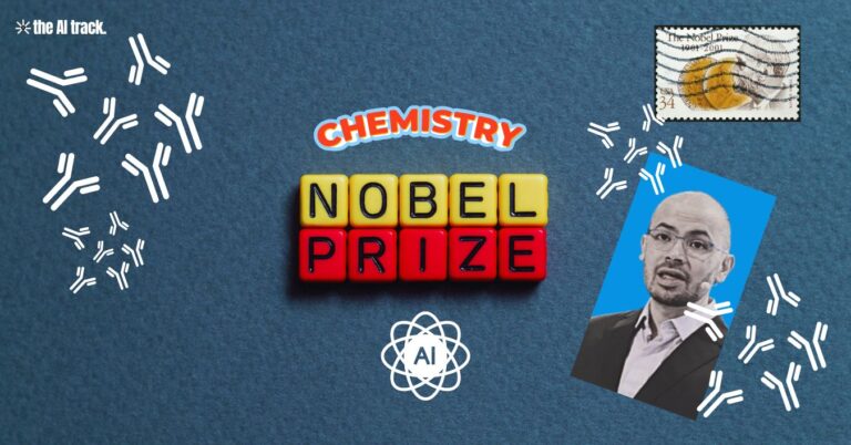 Nobel Prize in Chemistry Goes to DeepMind and UW - Image Credit - Wikimedia, Canva, The AI Track