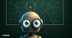 Microsoft Phi-4 Outperforms Larger Models in Math - Robot Solving A Math Equation - Image Credits - Flux-Freepik-The AI Track