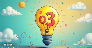 A lightbulb with o3 prominently displayed symbolizing OpenAI's shift towards superintelligence - Image Credit - Freepik-Flux-The AI Track