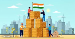 Reliance Aims to Build World’s Largest AI Data Center in India - A construction site in Jamnagar India where people are stacking AI chips - Image Credit - Runware