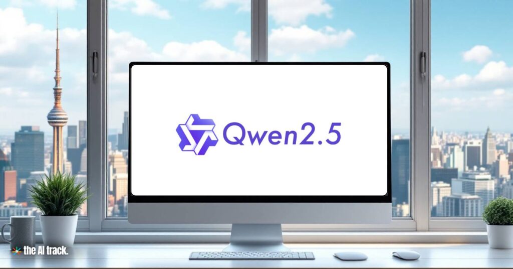 Discover Qwen 2.5 AI Alibaba’s powerhouse model - Credit - Qwen, Canva, Flux, The AI Track