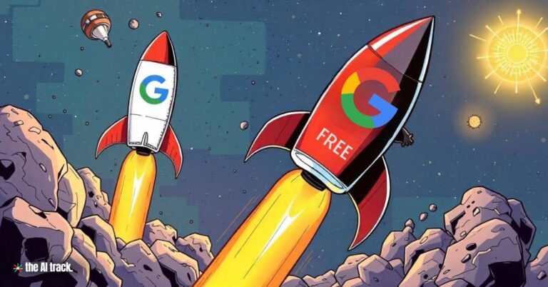 Google Launches Free Gemini 2.0 Reasoning Models - Credit - The AI Track made with Flux-Freepik