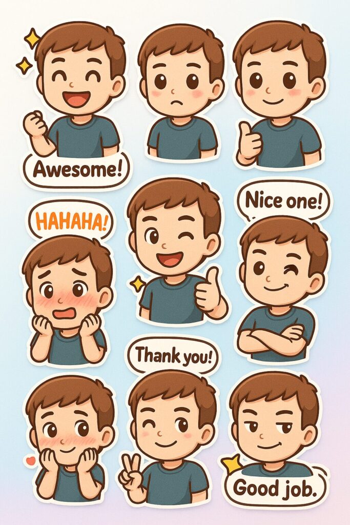 ChatGPT 4o Image Prompts - Chibi 3D Kawaii Sticker