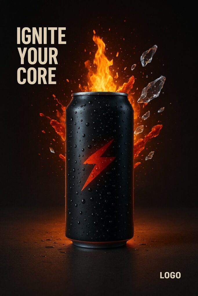 ChatGPT 4o Image Prompts - Striking Advertising Product Shot