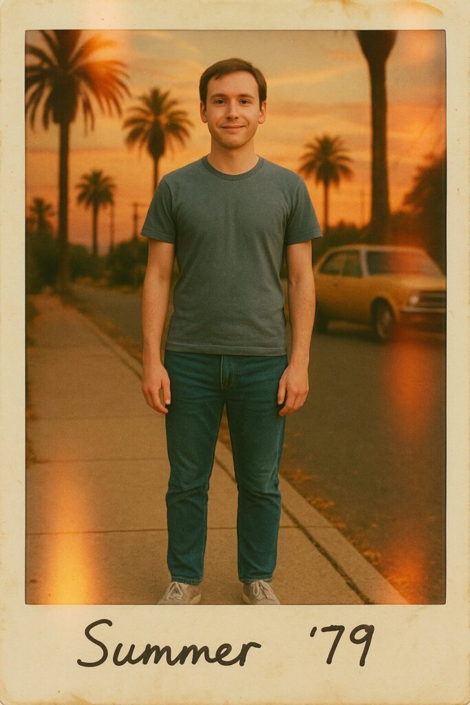 ChatGPT 4o Image Prompts - Vintage Polaroid Selfie
