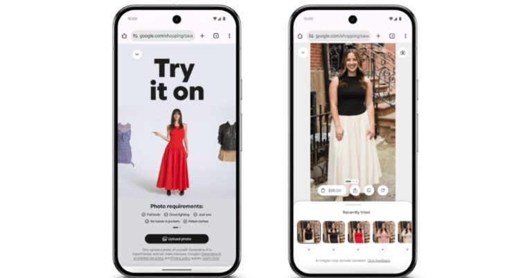Google Introduces AI-Powered Virtual Try-On - Image Credit - Google