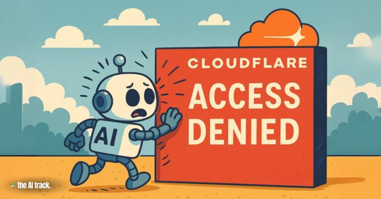 Cloudflare Blocks Unpermitted AI Crawling - Credit - ChatGPT, The AI Track