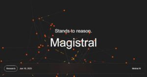 Magistral - Credit - Mistral AI