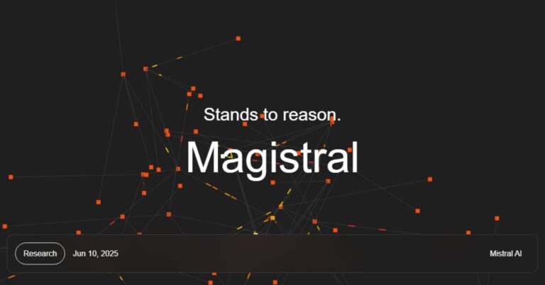 Magistral - Credit - Mistral AI