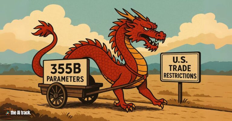 Red Dragon and Trade Barriers - Zhipu Releases Open-Source GLM-4.5 - Image Credit - ChatGPT, The AI Track