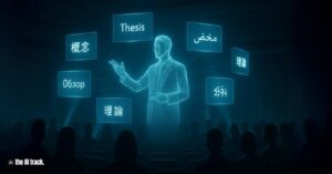 Futuristic Lecture in a Dim Auditorium - Google Expands NotebookLM Video Overviews in 80 Languages -Image Creedit - Google