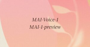 Microsoft Launches MAI Models - Image Credit - Microsoft