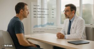 AI Model Delphi-2M Predicts Disease Risks Across 1,258 Conditions Over 20 Years - Credit - ChatGPT, The AI Track