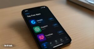 Google Gemini Surpasses ChatGPT - Credit - The AI Track, ChatGPT