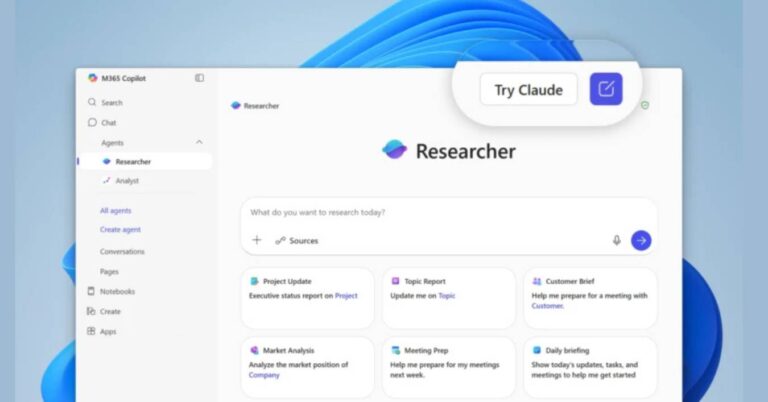 Microsoft Adds Anthropic AI Models to Copilot 365 - Credit - Microsoft