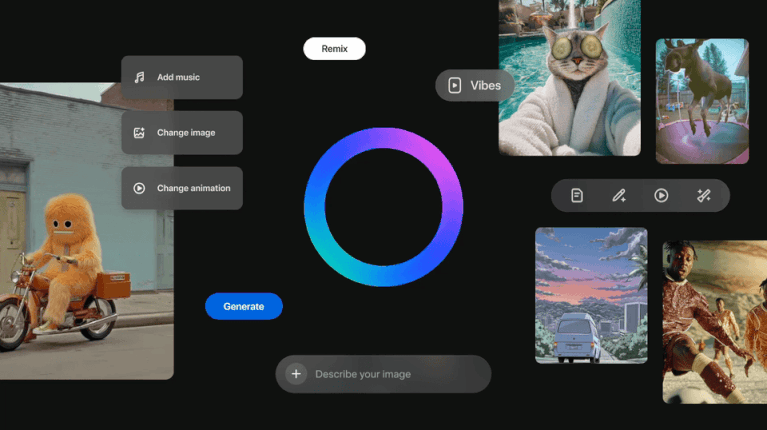 Meta Launches Vibes AI Video Feed App - Credit - Meta