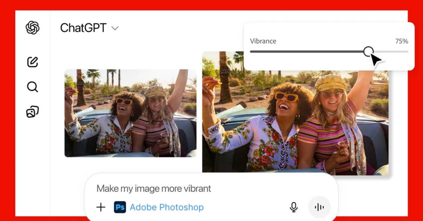Adobe Integrates Photoshop, Acrobat, and Express Apps Inside ChatGPT