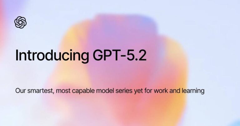 OpenAI Launches GPT-5.2 After Code Red Push. (Image Credit - OpenAI)