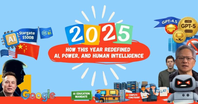 AI Advancements 2025 – Year in Review of Power, Reasoning, and Global AI Shifts (Credit - The AI Track)