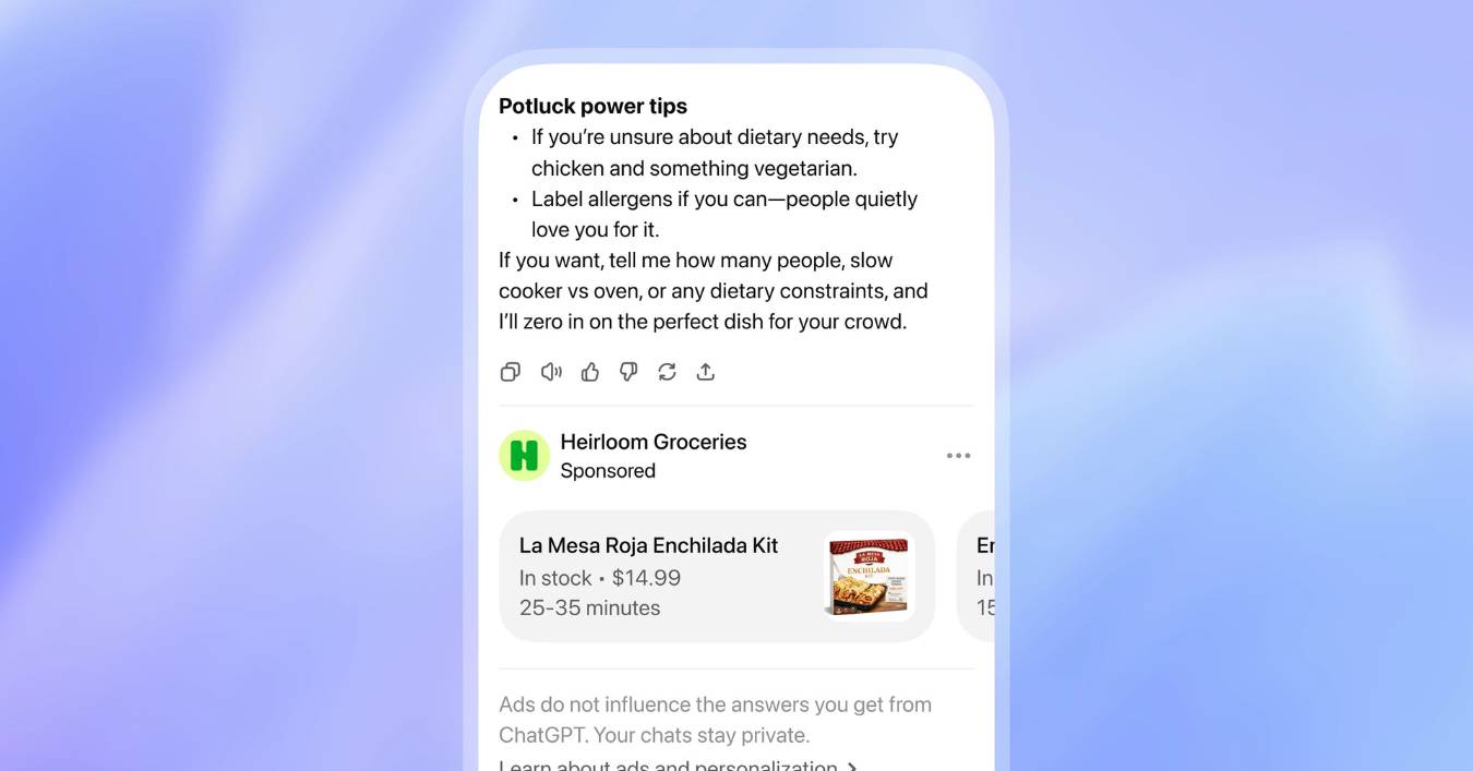 OpenAI Officially Introduces Ads in ChatGPT