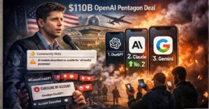 OpenAI Signs Pentagon AI Deal as Anthropic Faces Federal Ban (ChatGPT, The AI Track)
