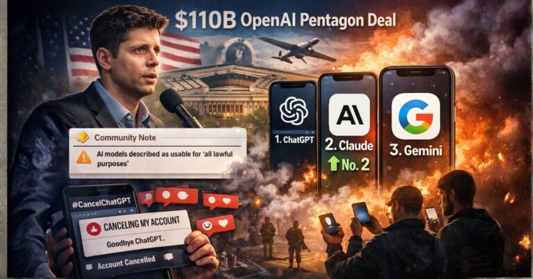 OpenAI Signs Pentagon AI Deal as Anthropic Faces Federal Ban (ChatGPT, The AI Track)