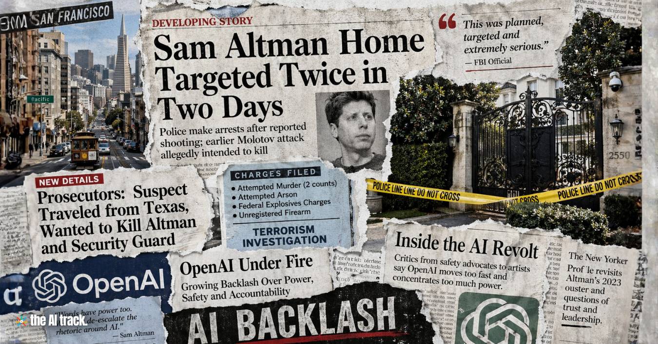 Attack on Sam Altman Escalates as Home Is Targeted Twice in 48 Hours