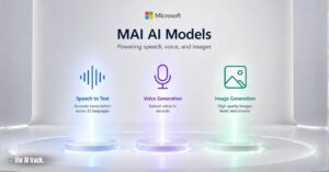 Microsoft Launches MAI AI Models for Speech, Voice, and Images (Image Credit - ChatGPT, The AI Track)