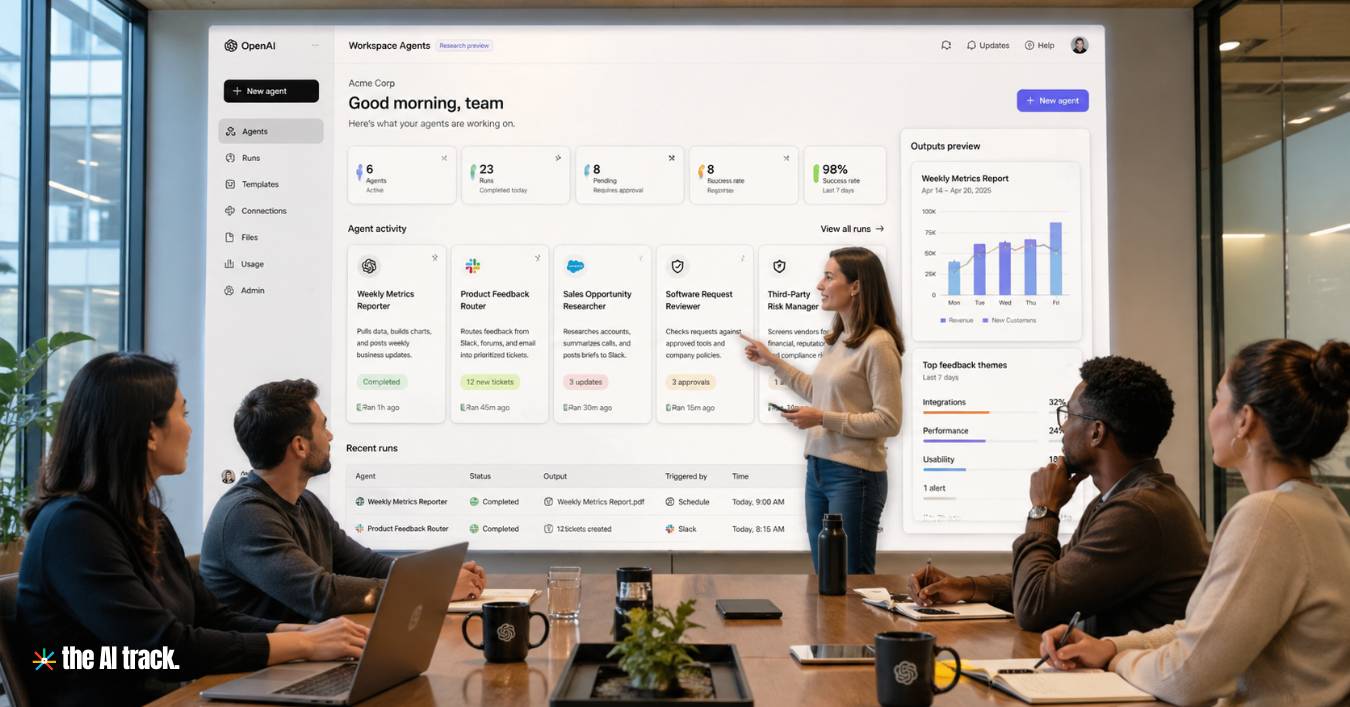 OpenAI Launches Workspace Agents in ChatGPT for Teams